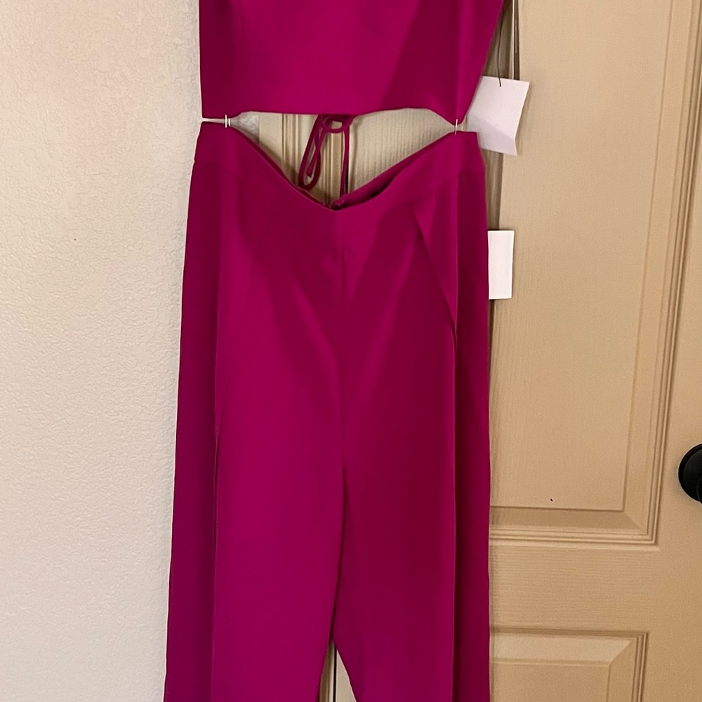 Elegant Pink Women's Jumpsuit
